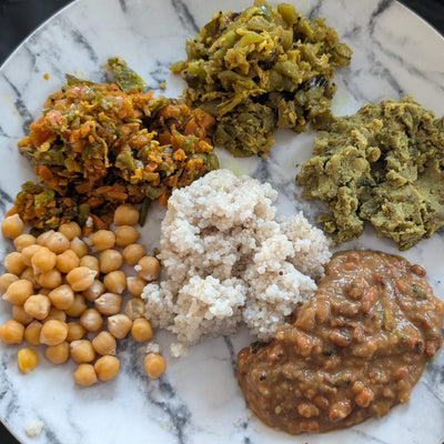 Meal plate for Ms. Ankitha (USA)