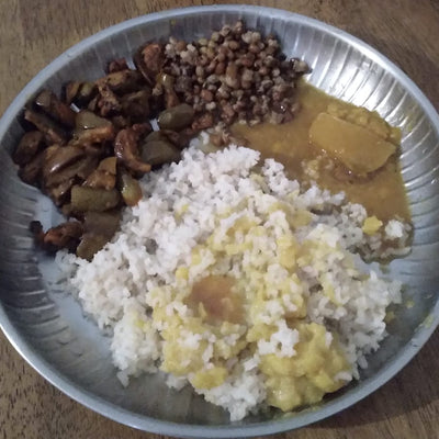 Meal plate for Mr. Anandh